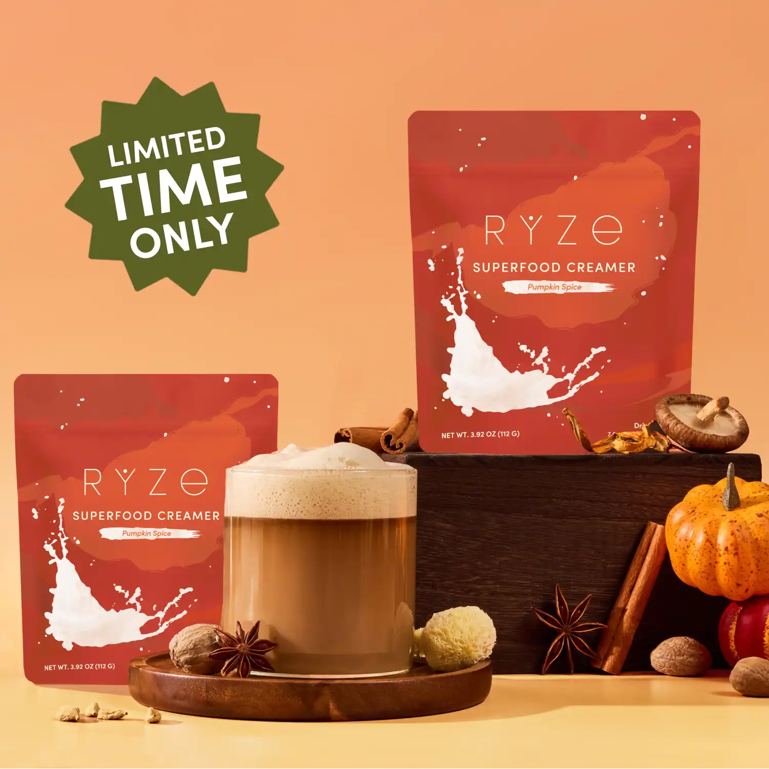RYZE Pumpkin Spice Superfood Creamer Add-On (SPECIAL PRICING)