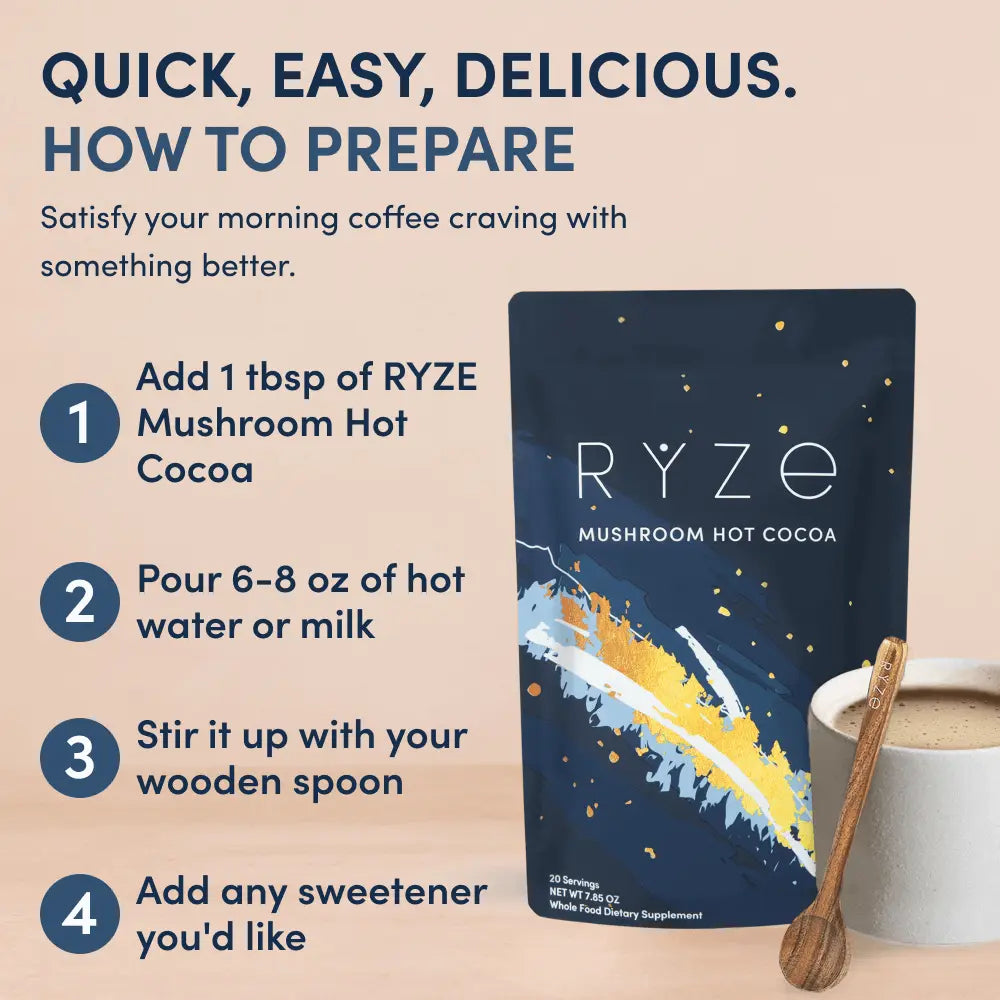 RYZE Ultimate Day + Night Bundle (Coffee + Matcha + Cocoa)