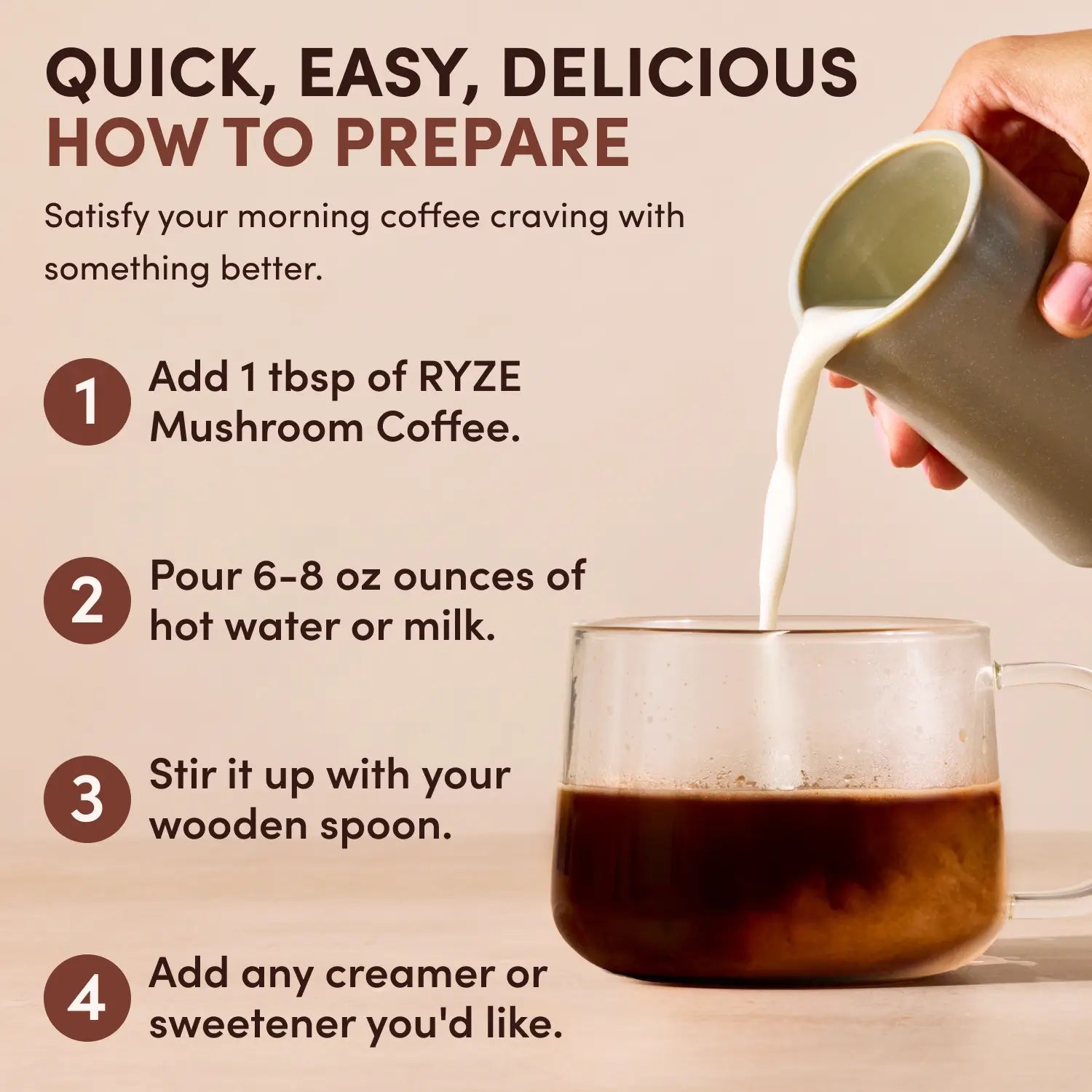 RYZE Mushroom Coffee House Blend Ritual Set