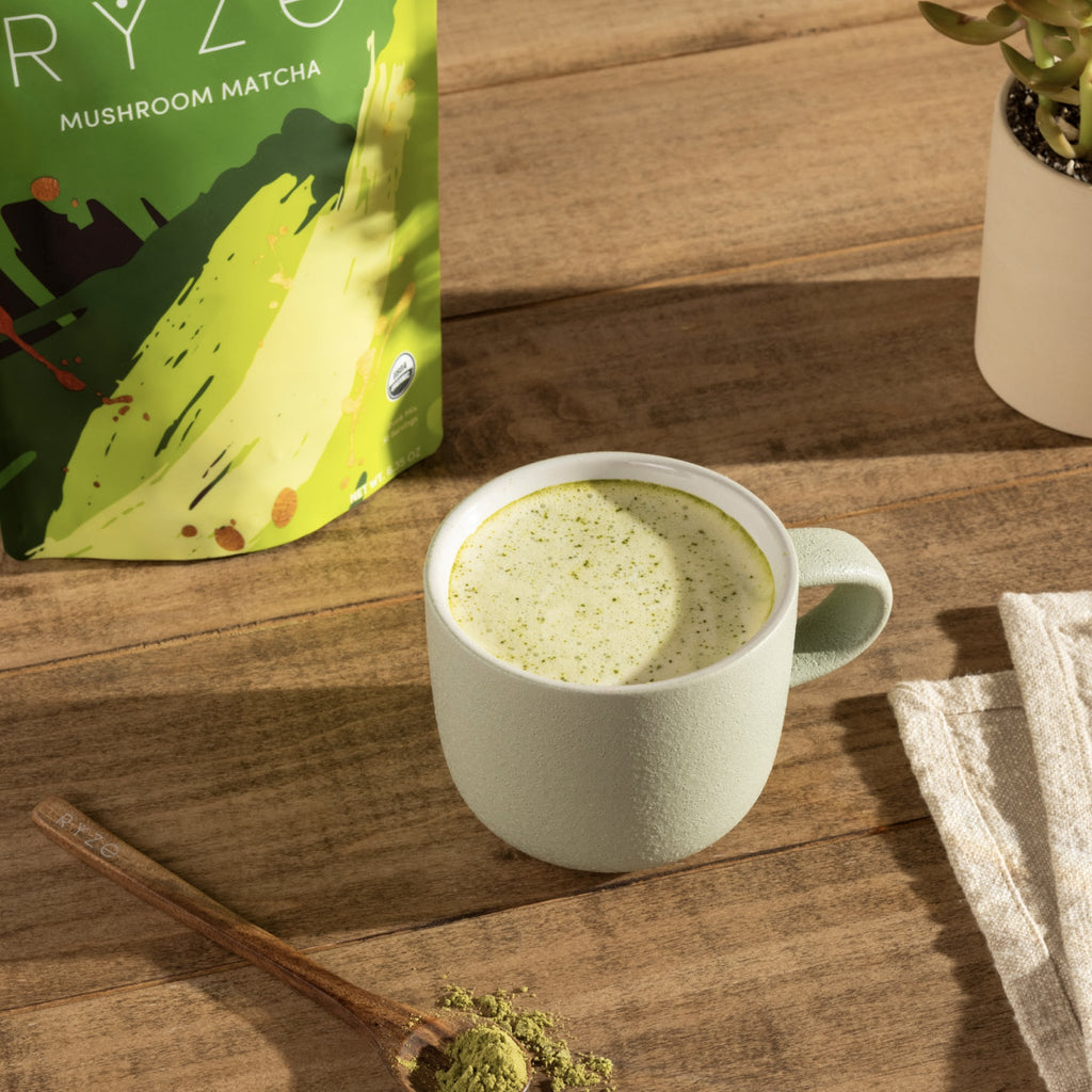 RYZE Mushroom Matcha Starter Kit (60 Servings)