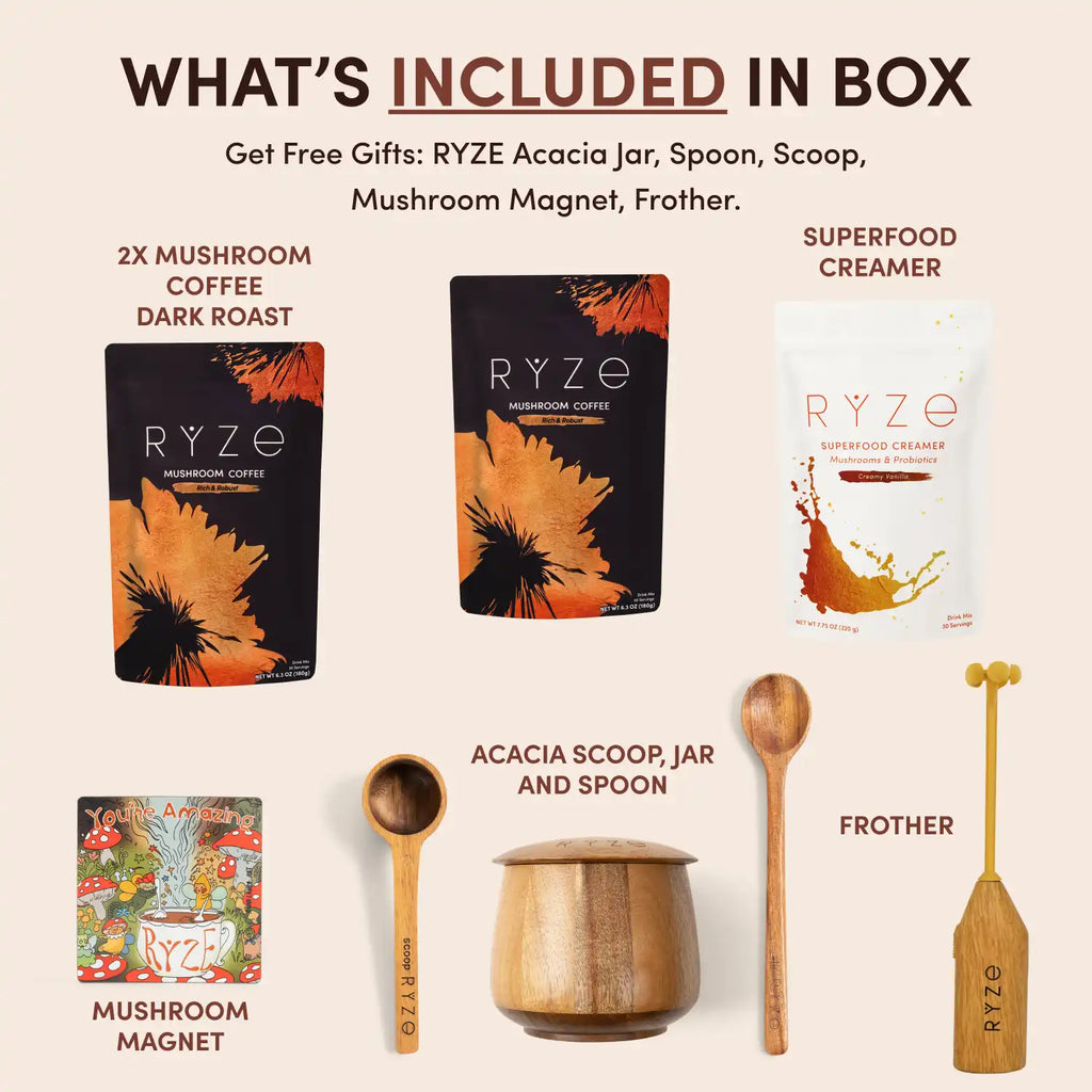 RYZE Mushroom Coffee Ritual Set